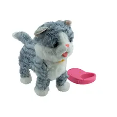 JUGUETERIA EXPRESS - Juguete Gato Interactivo Lamidas Camina Con Sonidos