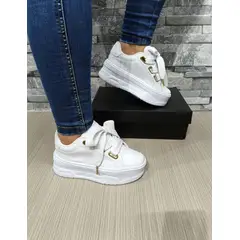 URBAN PLUS - TENIS PARA MUJER COLOR BLANCO