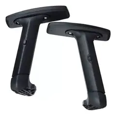 GENERICO - Repuesto Brazos Graduables Silla de Oficina color Negro