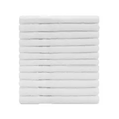 ROYAL - Toalla Facial Blanca Excellence 12 Unidades