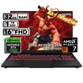 ASUS - TUF A16 RYZEN 7 260 - RTX 5050 8GB GDDR7 - 32GB RAM - 1TB SSD - 16" FHD