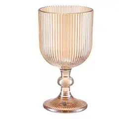 OCT GLASSWARE - SET 6 COPAS VIDRIO AMBAR 12.5 ONZAS