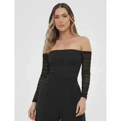 MOLGOA - Blusa Mesh Malla -The Petal