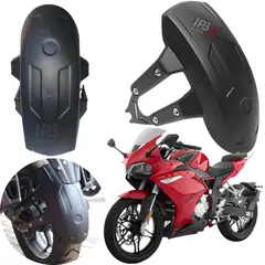 GENERICO - Guardabarro universal moto doble brazo repuesto lujo