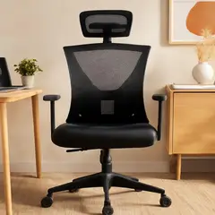 GENERICO - Silla Oficina Shanghai Ergonomica Brazo Ajustable Base nylon