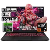 ASUS - TUF A16 RYZEN 7 260 - RTX 5050 8GB GDDR7 - 32GB RAM - 2TB SSD - 16" FHD