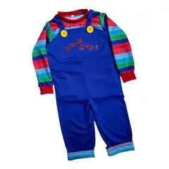 BRYKE - Disfraz Niño Chucky Cosplay tallas 2-4-6-81012