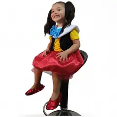 BRYKE - Disfraz Niña Pinocho Cosplay tallas 2-4-6-8'10'12