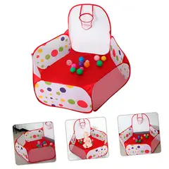 GENERICO - Piscina De Pelotas Interactiva Plegable Canasta Basketball