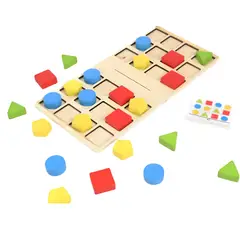 GENERICO - Juego De Mesa Madera Cartas Aprendizaje Patrones Interactivo