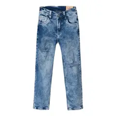BIGBOYS - Jean Clasico Rotos Claro Niño Talla 16