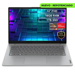 Lenovo - Portátil V14 G4 AMN AMD Ryzen 3 7320U 16GB 1TB FHD 14