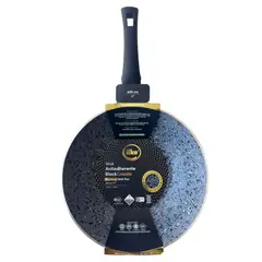 ILKO - WOK ANTIADH 28 CM BLACK GRANITE