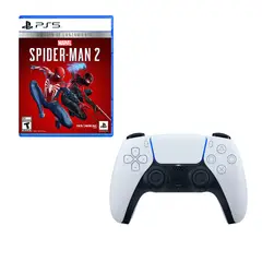 PLAYSTATION - Control 5 Blanco Con Juego Spiderman 2 PS5