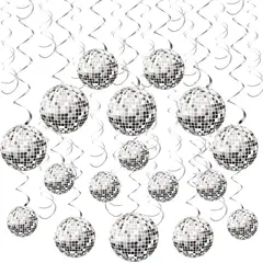 GENERICO - Guirnalda Espiral Colgante Fiesta Bola Disco Decoraciones