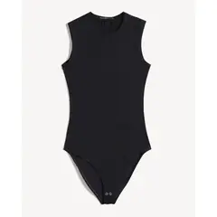 SEVEN SEVEN - Body Cuello Redondo Para Mujer Negro