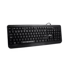 J&R - Teclado Multimedia Ergonomico Confortable 104 Teclas Jyr 024
