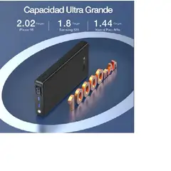 1 HORA - Power Bank Batería Carga Rapida 225w 10000mAh