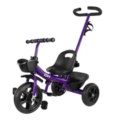 PRINSEL - Triciclo Cool Kids Niño niña 3 Ruedas Goma EVA Morado