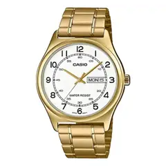 CASIO - Reloj Hombre V006g-7budf Elegante Dorado