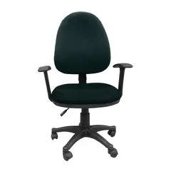 ADEQUAR - Silla Escritorio Espalda Alta en Verde con Brazos ref SLA-2199