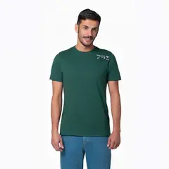 LEC LEE - Camiseta Hombre Slim Azul Caro XLCrudo