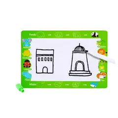 GENERICO - Rompecabeza Didactico Animal Selva + Reloj Tablero Marcador