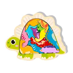 GENERICO - Juego De Mesa Rompecabeza Animales Didactico Aprendizaje