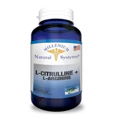 NATURAL SYSTEM - SUPLEMENTO L-CITRULLINE + L-ARGININE X 60 CAPSULAS BLANDAS.