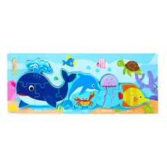GENERICO - Rompecabezas Combo De Figuras Multicolor Didactico Niños