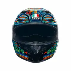 AGV HELMETS - Casco Certificado AGV K3 ROSSI WINTER TEST 2018