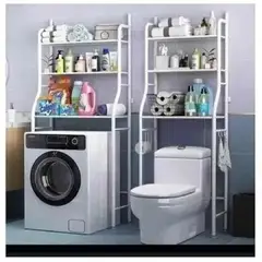 CLEAR - Estante Organizador Para Baño O Lavadora