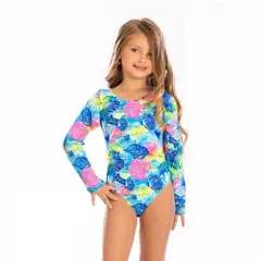 1AMIGO - Trajes de Baño Enterizos con Filtro UV Para Niñas