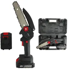 SIERRA - Mini Eléctrica De Cadena Manual Portátil 48v