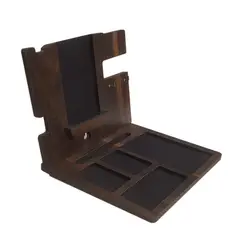 ADEQUAR - Soporte y Organizador DUAL color CAOBA  REF: SOA-010