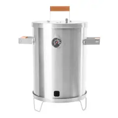 GENERICO - Asador de Barril Mini 8 Libras Acero inoxidable
