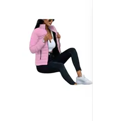 URBAN PLUS - CHAQUETA PARA MUJER ROSA