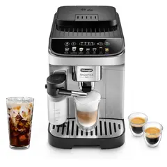 DELONGHI - Cafetera automática Magnifica Evo café expreso con espumador