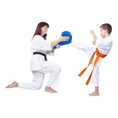 GENERICO - Par Almohadillas De Patada De Taekwondo Mma Paleta Palchagui