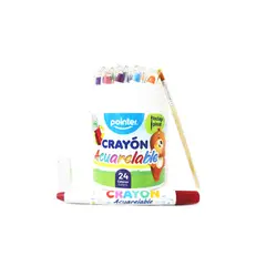 POINTER - Crayolas Acuarela 24 Unidades Forma De Osos Niños