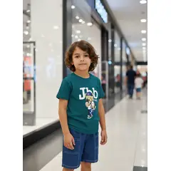 GENERICO - Conjunto Camiseta y Short para Niño Ropa Infantil Cómoda Moderna 2PCS