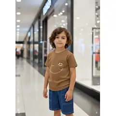 GENERICO - Conjunto Camiseta y Short para Niño Ropa Infantil Cómoda Moderna 2PCS