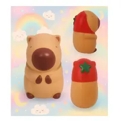 GENERICO - Tierno Squishy Capibara Antiestrés