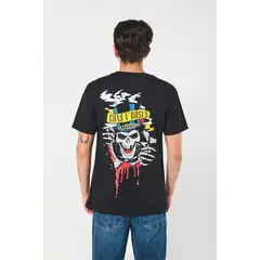 KOAJ - Camiseta manga corta con estampado de Guns & Roses. Hombre