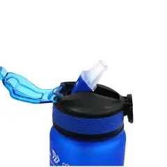 SPORTFITNESS - Termo Deportivo Azul De 1 L Para Gimnasio, Oficina O Viaje