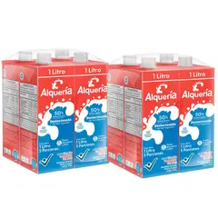 ALQUERIA - Leche Deslactosada Tetrapack 8unds X1l C/u