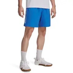 UNDER ARMOUR - Pantaloneta Tch Wvn Wrdmrk Hombre-Azul