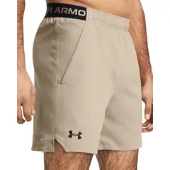 UNDER ARMOUR - Pantaloneta Vansh Wvn 6In Hombre-Beige
