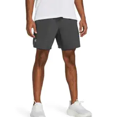 UNDER ARMOUR - Pantaloneta Launch 7 2N1 Hombre-Gris
