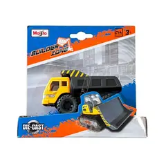 MAISTO - Juego Carro Colección Volqueta A Escala Metálico Para Niños